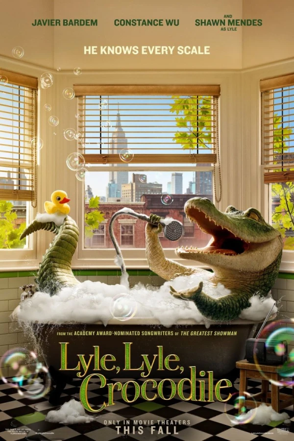 Min ven, krokodillen Poster