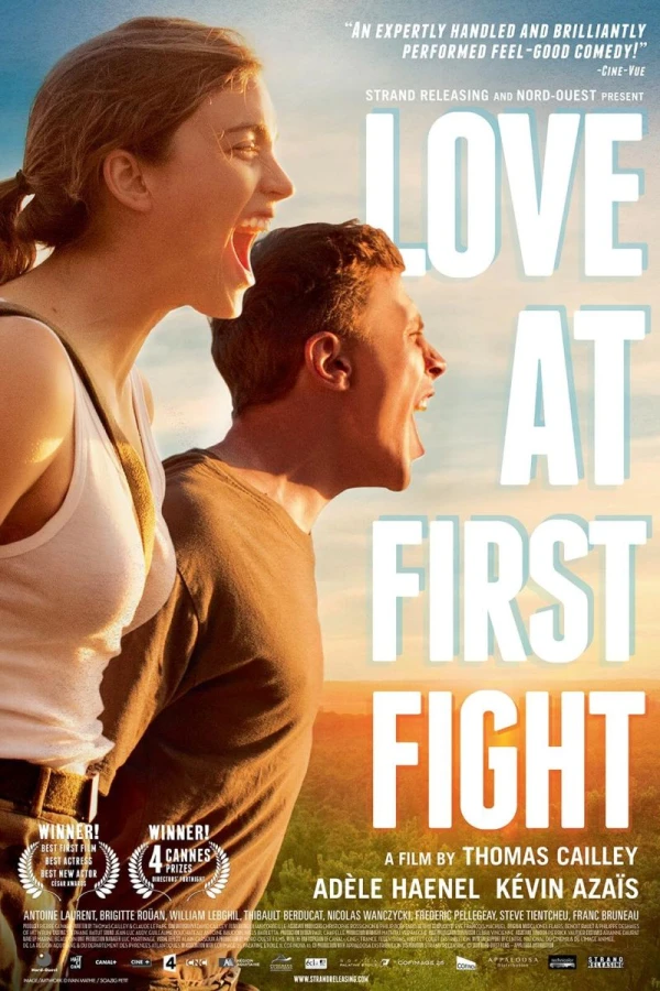 Kærlighed ved første slag Poster