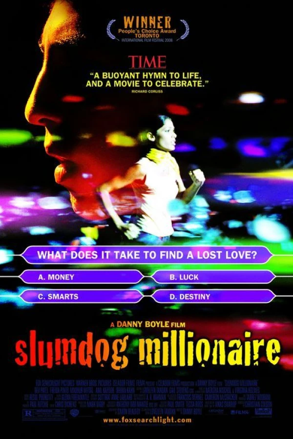 Slumdog Millionaire - Drengen der havde svar på alt Poster