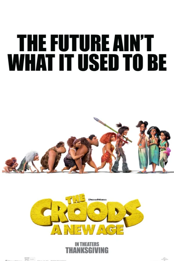 Croods En ny tid Poster