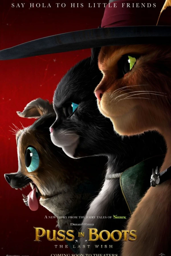 Den bestøvlede kat og ønskestjernen Poster